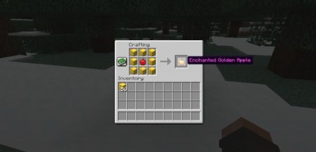  SmushyTacos Craftable Enchanted Golden Apple  Minecraft 1.21.4