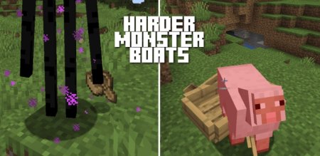  Harder Monster Boats  Minecraft 1.21.5