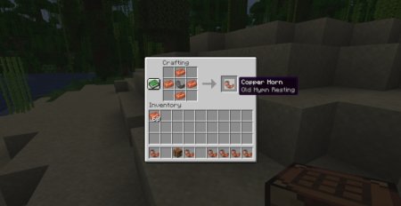  Return Copper Horns  Minecraft 1.21.2