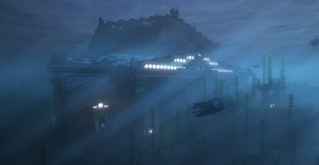  Underwater Village  Minecraft 1.21.4