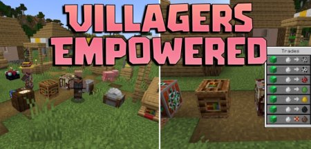  Villagers Empowered  Minecraft 1.20.6