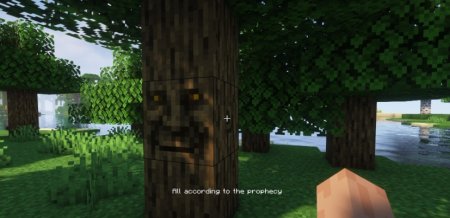 Mystical Oak Tree  Minecraft 1.21.1