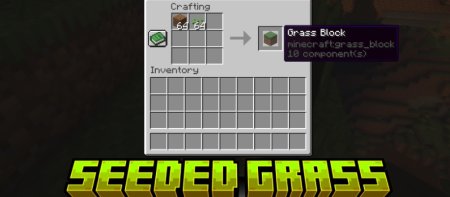  Seeded Grass  Minecraft 1.21.4