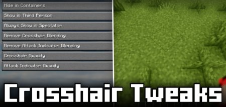  Crosshair Tweaks  Minecraft 1.21.4