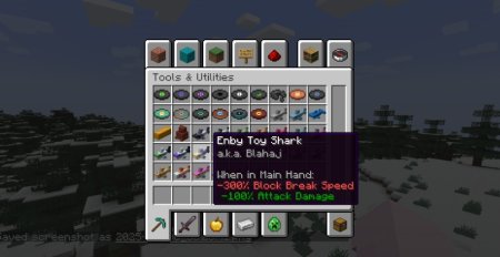  Blahaj Replushed  Minecraft 1.21.1