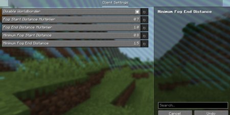 Скачать Foggy Border для Minecraft 1.21.5