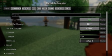  StarHUD  Minecraft 1.21.5