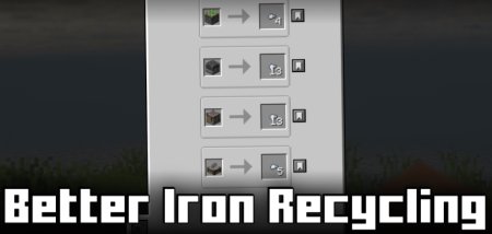  Better Iron Recycling  Minecraft 1.21.4