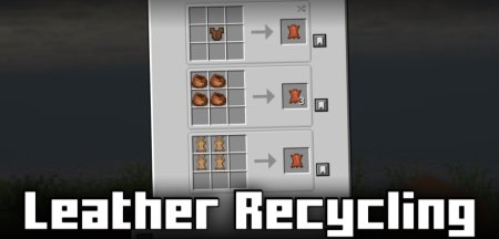  Leather Recycling  Minecraft 1.21.5