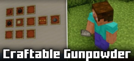  Craftable Gunpowder  Minecraft 1.21.5