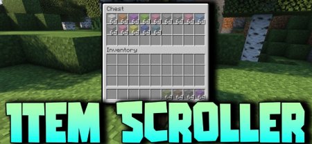  Item Scroller  Minecraft 1.21.6