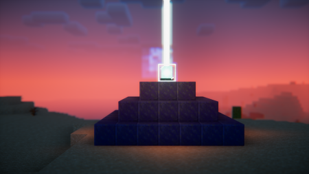 Lapis Beacon Base  Minecraft 1.21.5