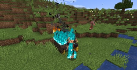  Dyed Flames  Minecraft 1.21.4