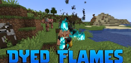  Dyed Flames  Minecraft 1.21.4