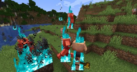  Dyed Flames  Minecraft 1.21.5