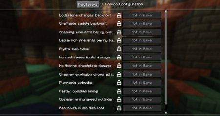  Misc Tweaks  Minecraft 1.21.7
