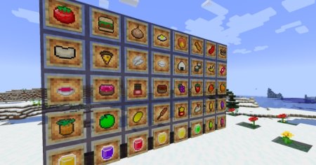  Several Food Craft  Minecraft 1.20.4