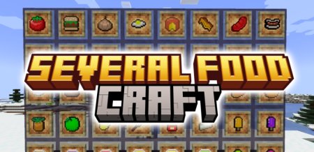  Several Food Craft  Minecraft 1.20.4