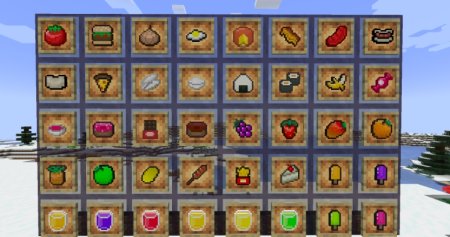  Several Food Craft  Minecraft 1.20.4
