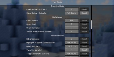  Key Bindings Keeper  Minecraft 1.21.4