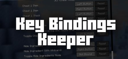  Key Bindings Keeper  Minecraft 1.21.4