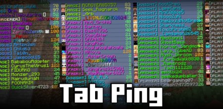  Tab Ping  Minecraft 1.21.1