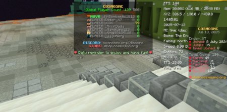  Tab Ping  Minecraft 1.21.1