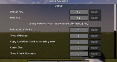  Debug Keybind  Minecraft 1.21.7