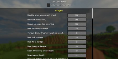 Game Rules  Minecraft 1.21.7