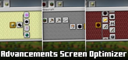  Advancements Screen Optimizer  Minecraft 1.21.1