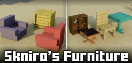  Skniros Furniture  Minecraft 1.21.8
