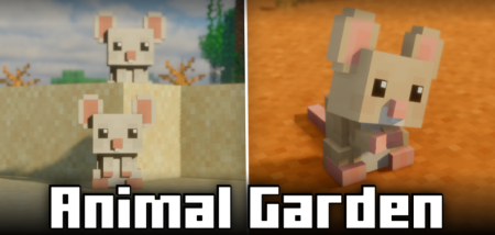  Animal Garden  Mouse  Minecraft 1.21.7