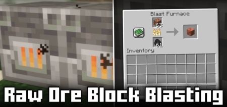  Raw Ore Block Blasting  Minecraft 1.21.7