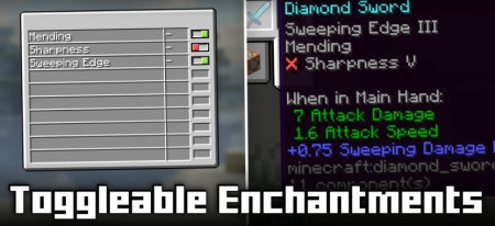  Toggleable Enchantments  Minecraft 1.21.1