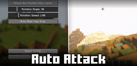 Auto Attack  Minecraft 1.21.7