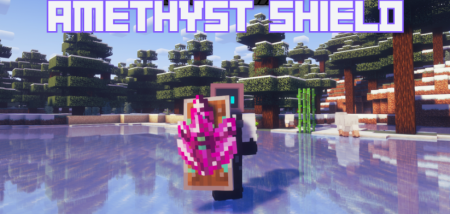  Amethyst Shield  Minecraft 1.21.4