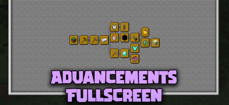  Advancements Fullscreen  Minecraft 1.21.8
