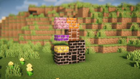  Colored Bricks  Minecraft 1.21.8
