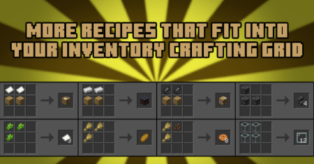  Recipe Tweaks  Minecraft 1.21.8