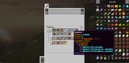  Advanced Loot Info  Minecraft 1.21.8