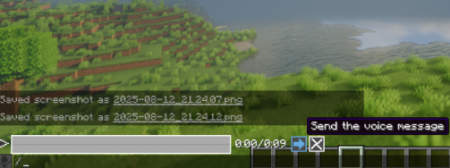  Voice Messages  Minecraft 1.21.7