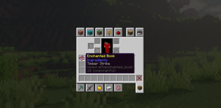  Timber Enchantment  Minecraft 1.21.8