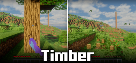  Timber Enchantment  Minecraft 1.21.8
