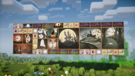  Leons Spooky Paintings  Minecraft 1.21.8