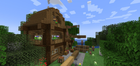  Sawmill House  Minecraft 1.21.4