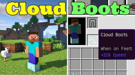  Cloud Boots  Minecraft 1.21