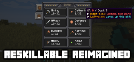  Reskillable Reimagined  Minecraft 1.21