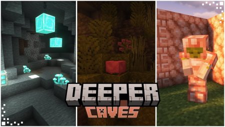  Deeper Caves  Minecraft 1.20.1