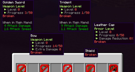  Weapon Leveling  Minecraft 1.19.2