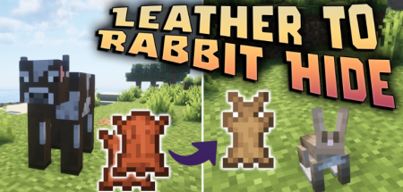  Leather To Rabbit Hide  Minecraft 1.20